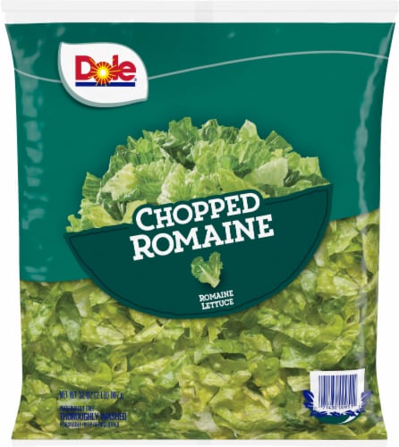 Dole Chopped Salad Romaine Lettuce Perspective: back