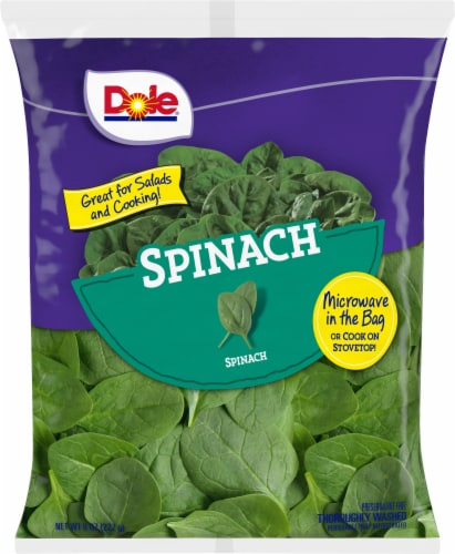 Dole Spinach Salad Perspective: back