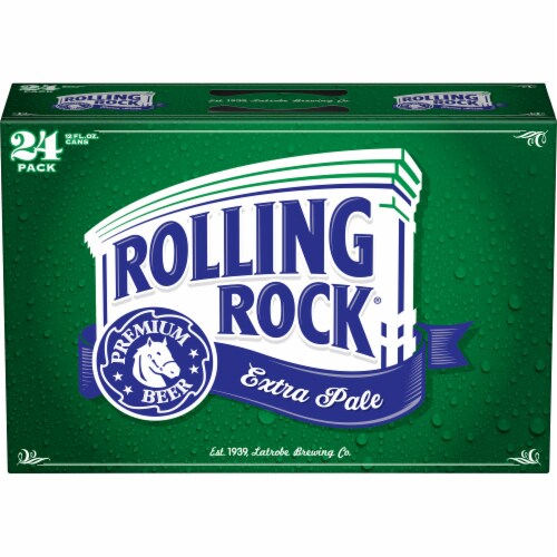 Rolling Rock American Pale Ale Beer Perspective: back