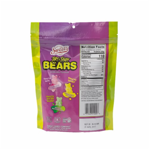 Sweet's® Tart'n Tangy™ Bears Candy Perspective: back