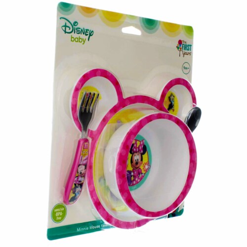 Minnie mouse shop feeding set