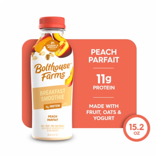 Bolthouse Farms® Peach Parfait Breakfast Smoothie Perspective: back