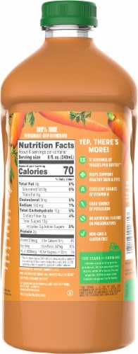 Bolthouse Farms Organics 100% Carrot Juice Perspective: back