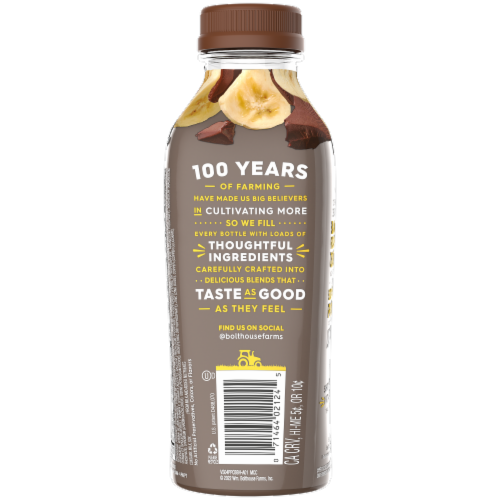 Bolthouse Farms™ Protein Plus Dutch Chocolate Banana Protein Shake Perspective: back