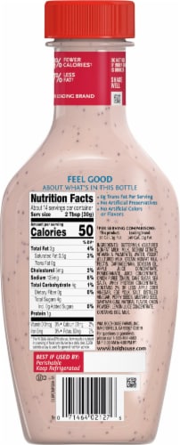 Bolthouse Farms® Pomegranate Poppy Seed Yogurt Dressing Perspective: back
