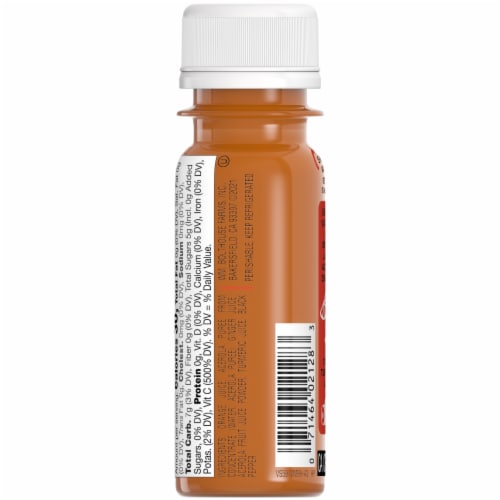 Bolthouse Farms Bolts® Immunity Turmeric Beverage Shot Perspective: back