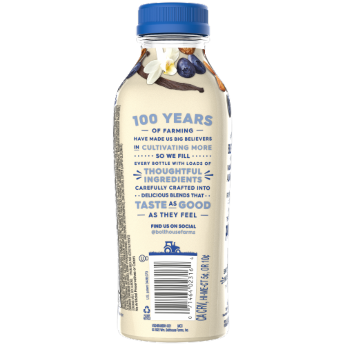 Bolthouse Farms™ Protein Plus™ Blueberry Vanilla Nut Butter Protein Shake Perspective: back