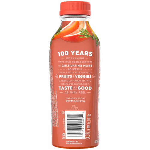 Bolthouse™ Farms Grapefruit Carrot & Orange Energy Drink Perspective: back