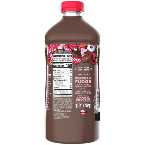 Bolthouse Farms Chocolate Fudge Dairy Beverage Perspective: back