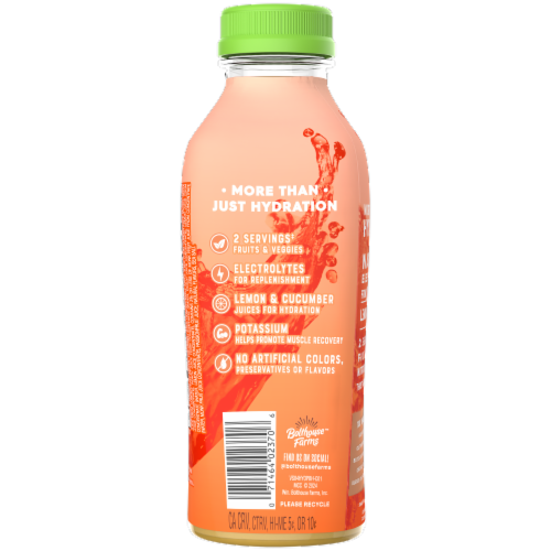 Bolthouse Farms™ Hydration Plus Orange Passionfruit Juice Perspective: back