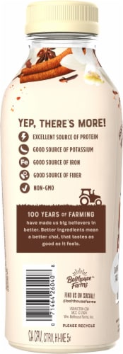 Bolthouse Farms® Vanilla Chai Tea Protein Tea & Soy Beverage Perspective: back