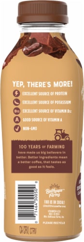 Bolthouse Farms Mocha Cappuccino Protein Coffee Beverage Perspective: back