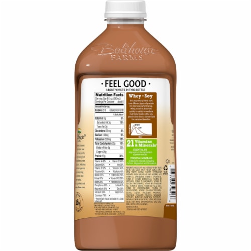 Bolthouse Farms Protein Plus Chocolate Protein Shake Perspective: back