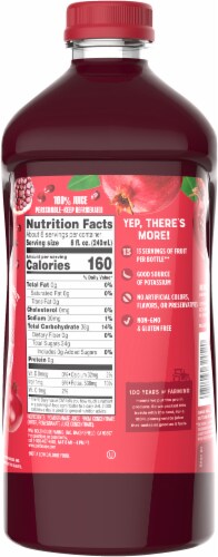 Bolthouse® Farms 100% Pomegranate Juice Perspective: back