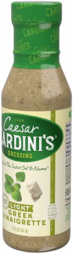 Cardini's Light Greek Vinaigrette Dressing Perspective: back
