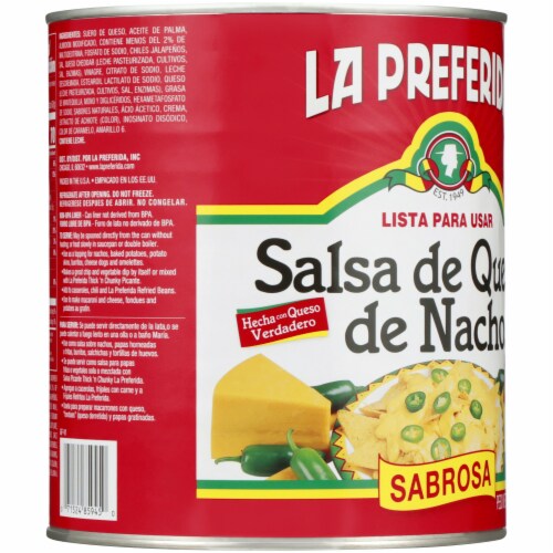 La Preferida® Zesty Nacho Cheese Sauce Perspective: back