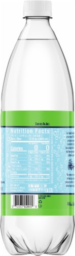 Polar® Lime Flavored Seltzer Bottled Water Perspective: back