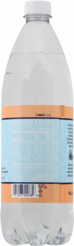 Polar® Georgia Peach Flavored Seltzer Bottled Water Perspective: back