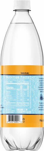 Polar® Orange Vanilla Flavored Seltzer Bottled Water Perspective: back