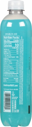 Polar® Frost Arctic Twist Flavored Sparkling Bottled Water Perspective: back