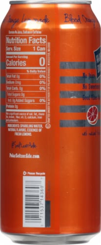 Polar® Sparkling Blood Orange Lemonade Selzerade Perspective: back