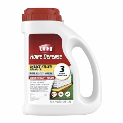 Ortho Home Defense 2-1/2 Lb. Ready To Use Granules Insect Killer 0200910 Perspective: back