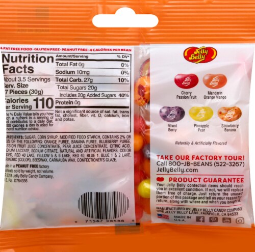 Jelly Belly® Smoothie Blend Jelly Beans Perspective: back