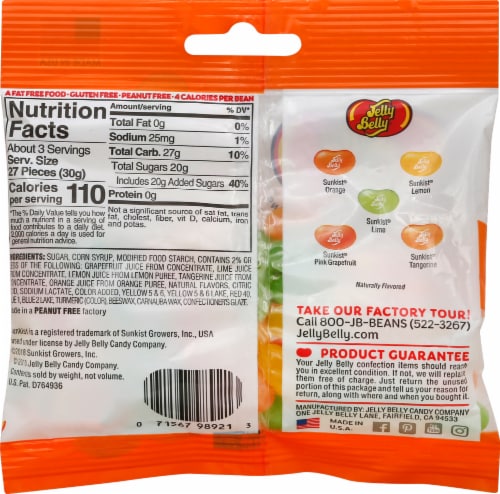 Jelly Belly® Sunkist Citrus Mix Jelly Beans