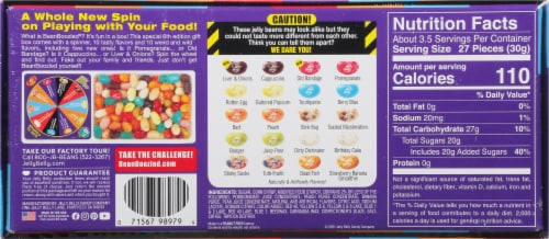 Jelly Belly BEAN BOOZLED 3.5 oz Spinner Gift Box Game - 5TH Edition - FRESH