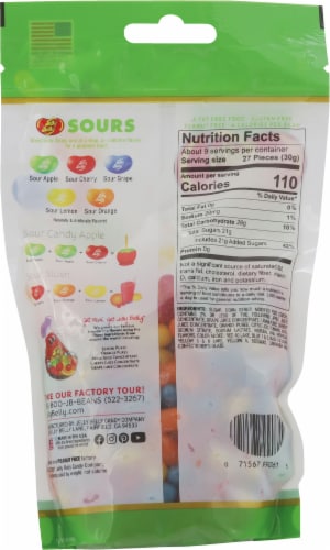 Jelly Belly® Sours Jelly Beans Perspective: back