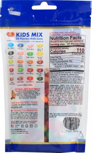 Jelly Belly Kids Mix Jelly Beans Perspective: back