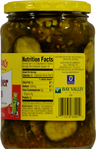 Farman's Cucumber Chips Perspective: back