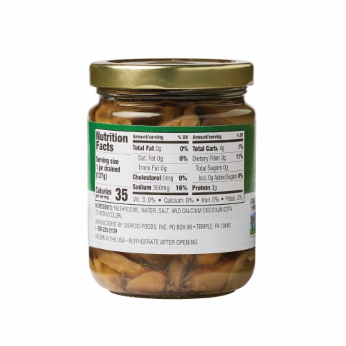 Pennsylvania Dutchman® Sliced Mushrooms Perspective: back