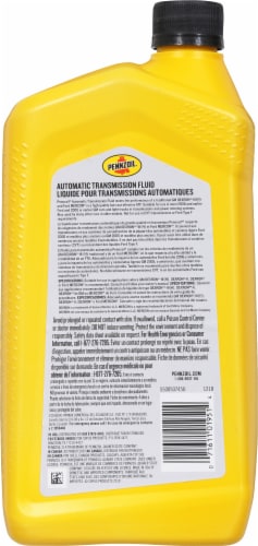 Pennzoil® Automatic Transmission Fluid Perspective: back