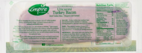 Empire™ Kosher Natural Uncured Turkey Bacon Perspective: back