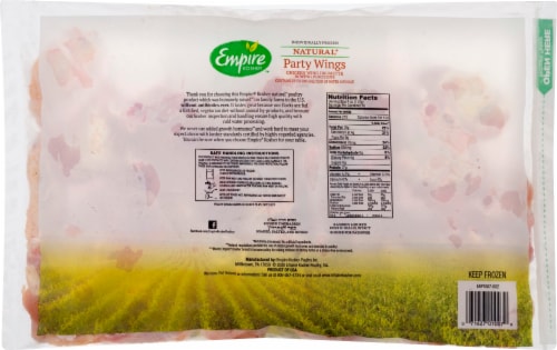 Empire Kosher™ Frozen Chicken Wings Perspective: back