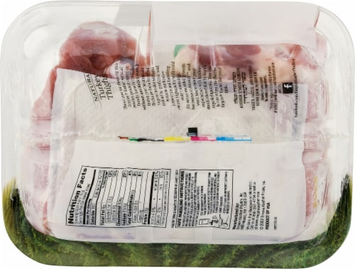 Empire Kosher Natural Turkey Thighs Perspective: back