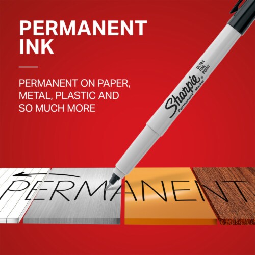 Sharpie® Color Burst Permanent Markers, Ultra Fine Point, Assorted Colors, 24 Count Perspective: back
