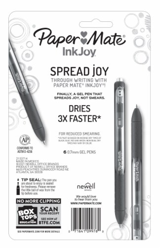 Paper Mate® InkJoy® Medium Point Gel Pens Perspective: back