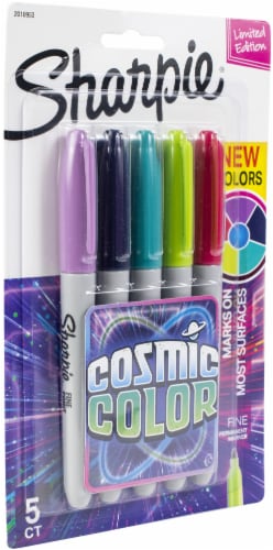 Sharpie® Fine Point Cosmic Colors Pens - Assorted Perspective: back