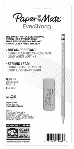Paper Mate® Everstrong Woodcase Pencils Perspective: back