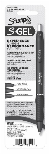 Sharpie Gel Pen - Black Perspective: back