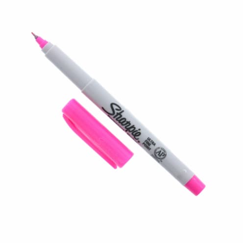Sharpie® Ultra Fine Point Permanent Marker - Magenta Perspective: back