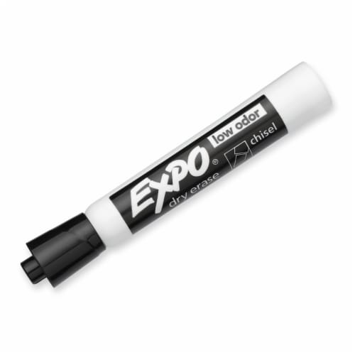 Expo® Chisel Tip Bold Color Dry Erase Marker - Black Perspective: back