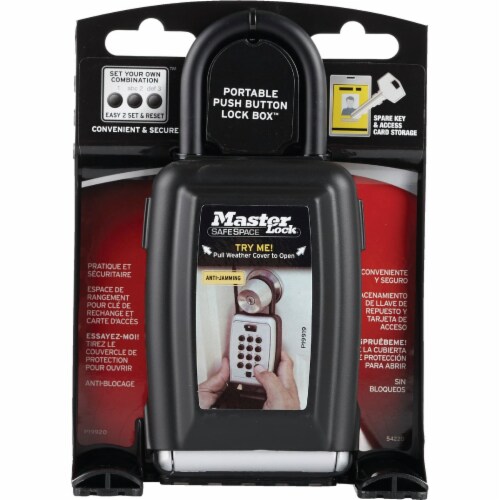 Master lock push button lock box 1 ct kroger