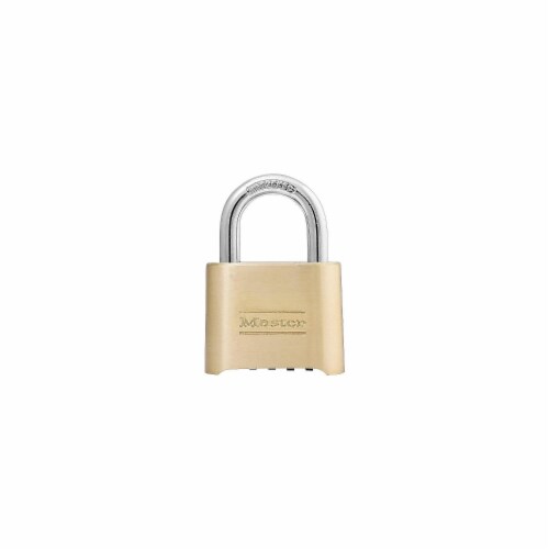 Master Lock® Combination Padlock Perspective: back