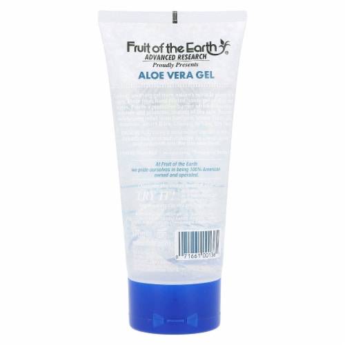 Fruit of the Earth® Unscented Aloe Vera Gel Perspective: back