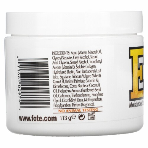 Fruit of the Earth® Vitamin E Skin Care Cream Perspective: back