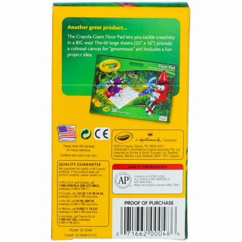 Crayola® Crayons Perspective: back