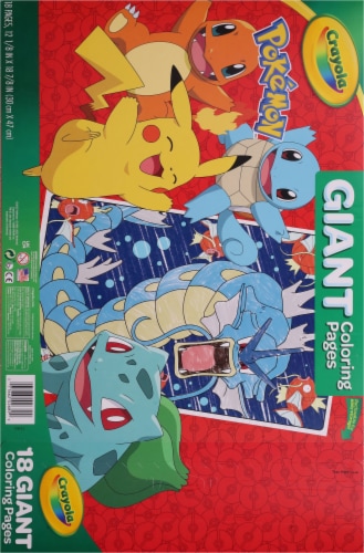 Crayola® Pokèmon™ Coloring Pages Perspective: back